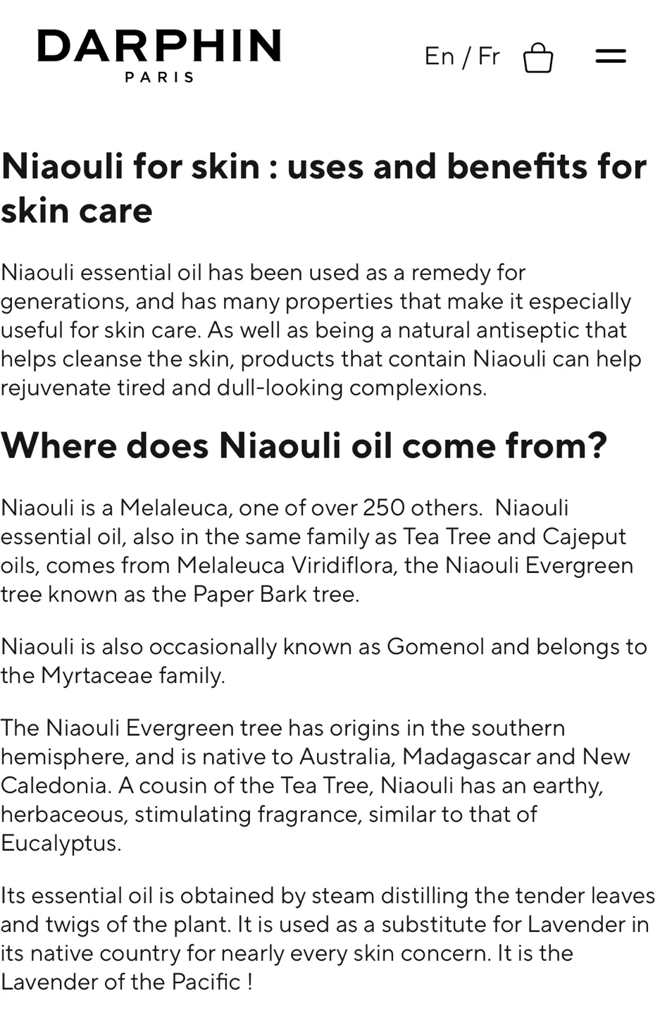 Darphin Niaouli Aromatic Care - photo 4