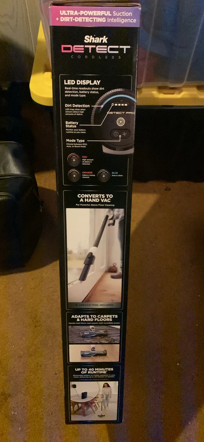 Shark Detect Cordless Stick Vacuum - photo 2