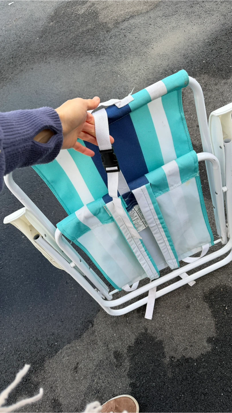 Striped Beach Chair