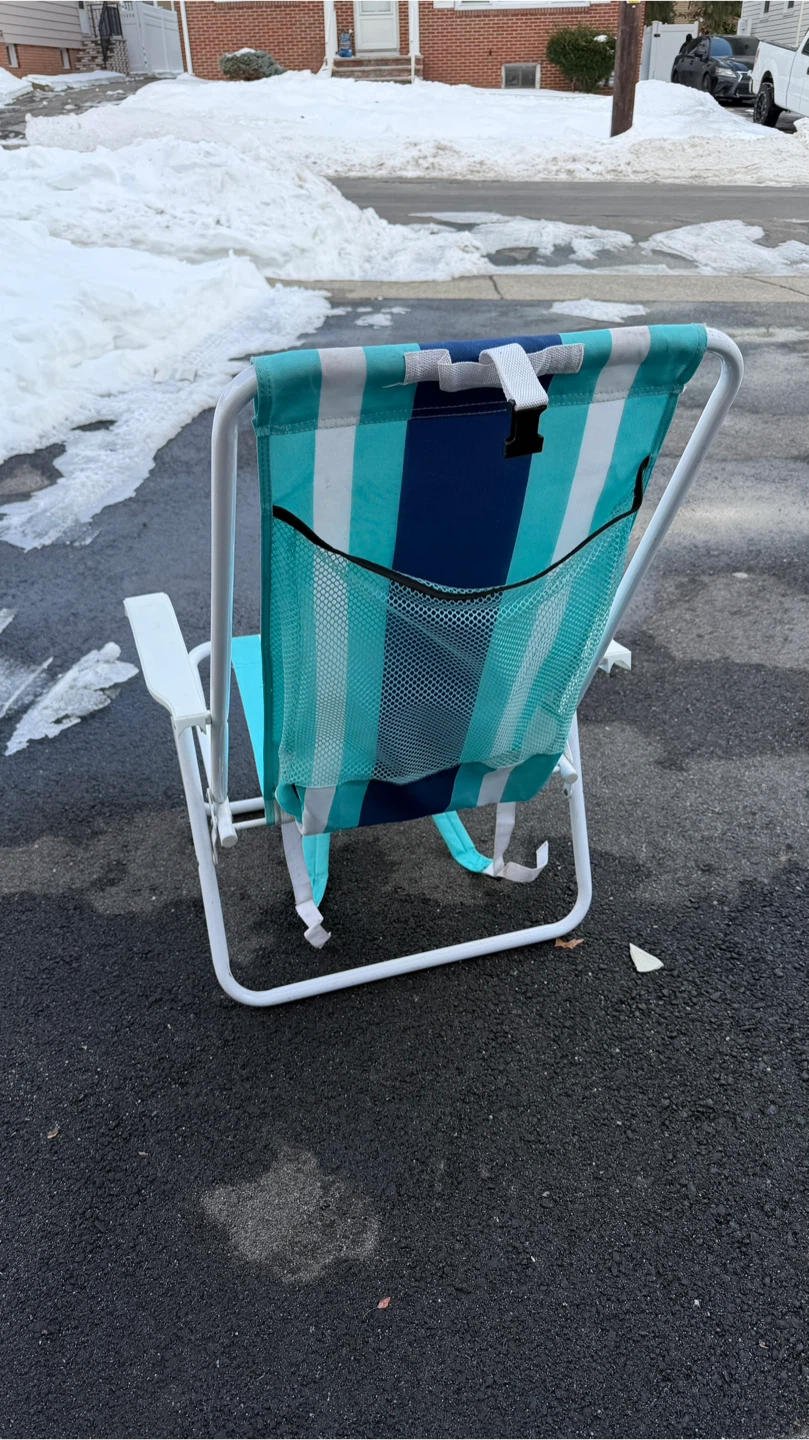 Striped Beach Chair - photo 5