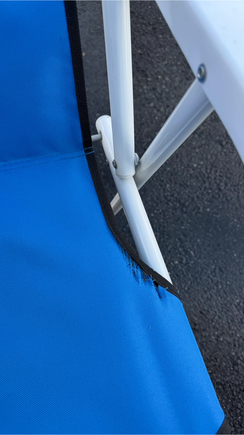Blue Folding Lawn Chair - photo 3