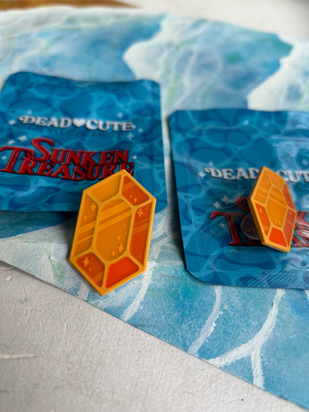 Orange Rupee Winwaker Enamel Pin - photo 4