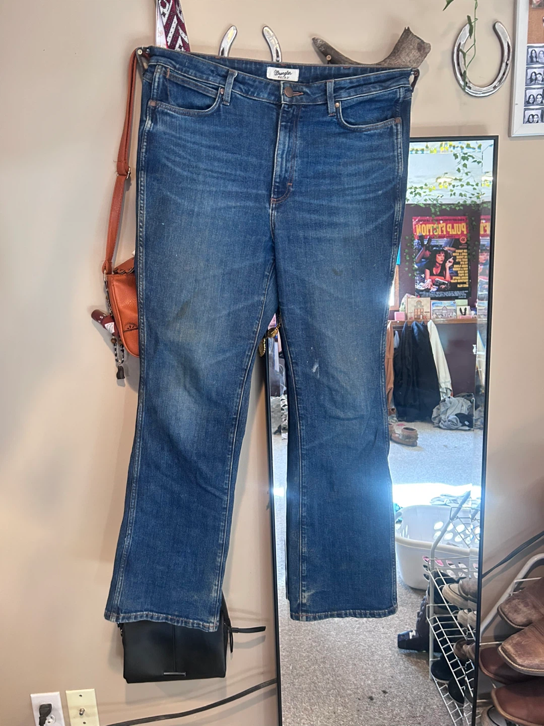 Wrangler High Rise Bootcut Jeans 33x32 - photo 2