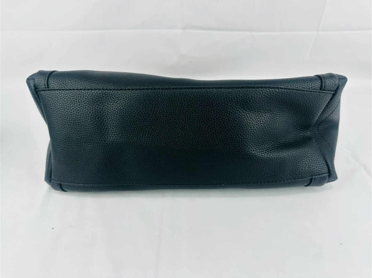 Kelly 2-Piece Set Top Handle Bag in Black Epsom Vegan Leather - photo 5