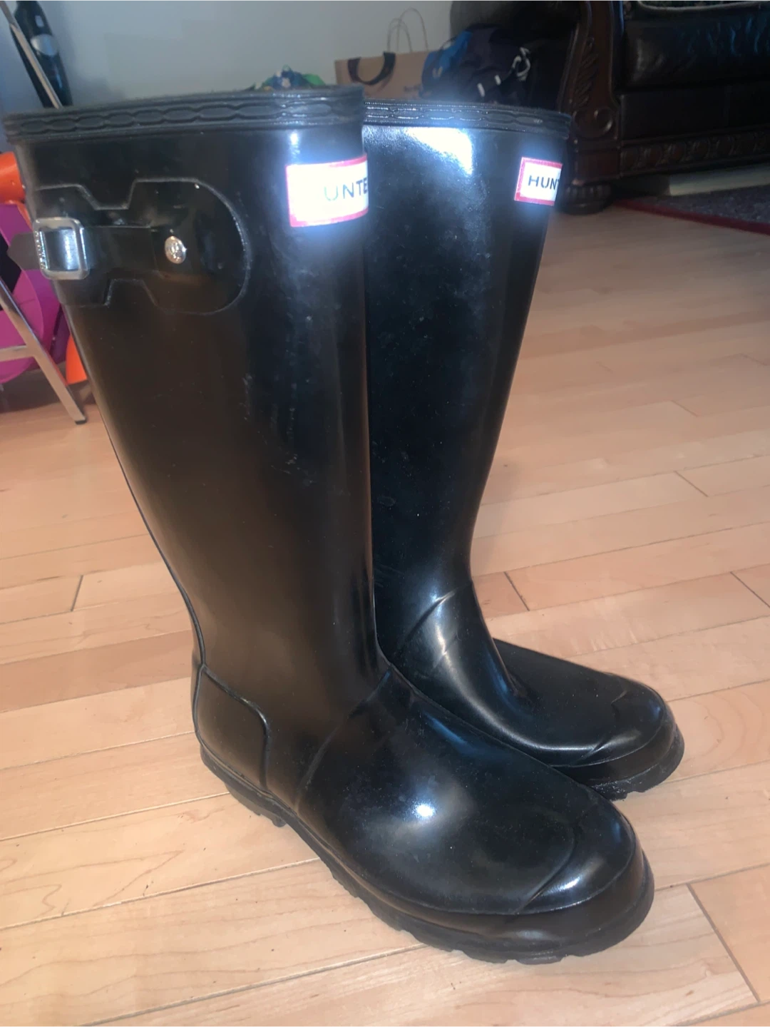 Hunter Original Kids Gloss Tall Boots