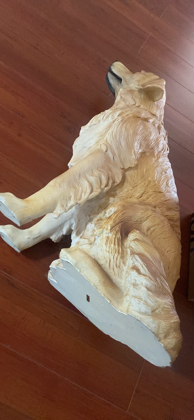Golden Retriever Dog Statue - photo 3