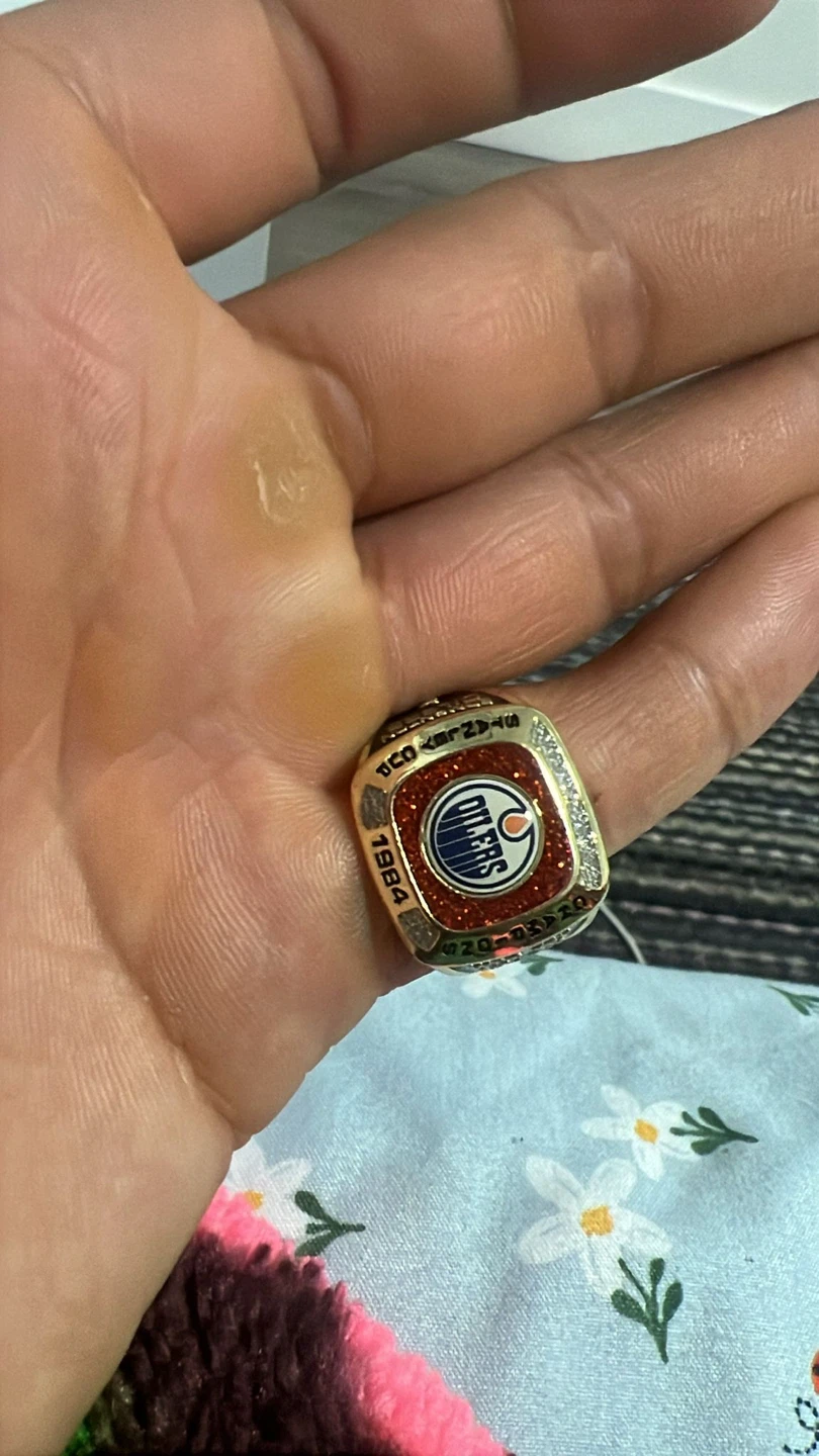 Edmonton Oilers 1984 Championship Ring Replica