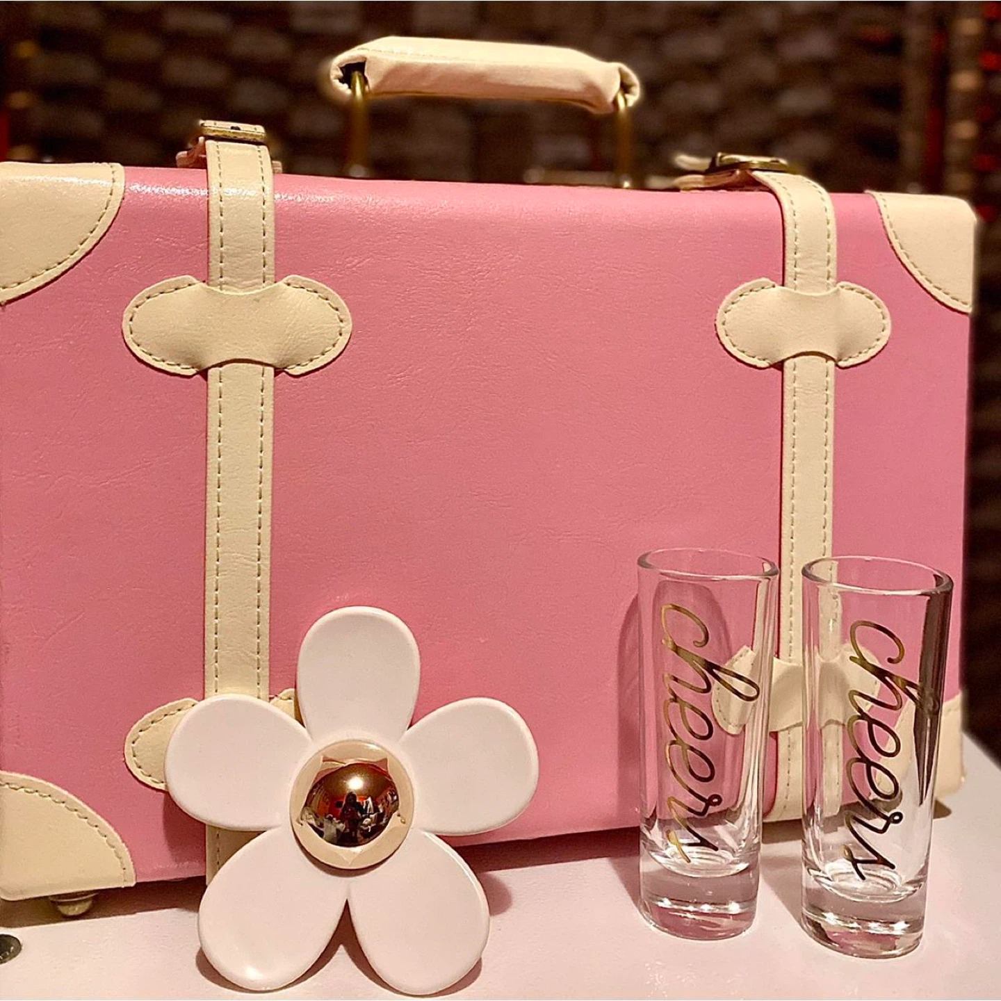 Juicy couture shot glass set