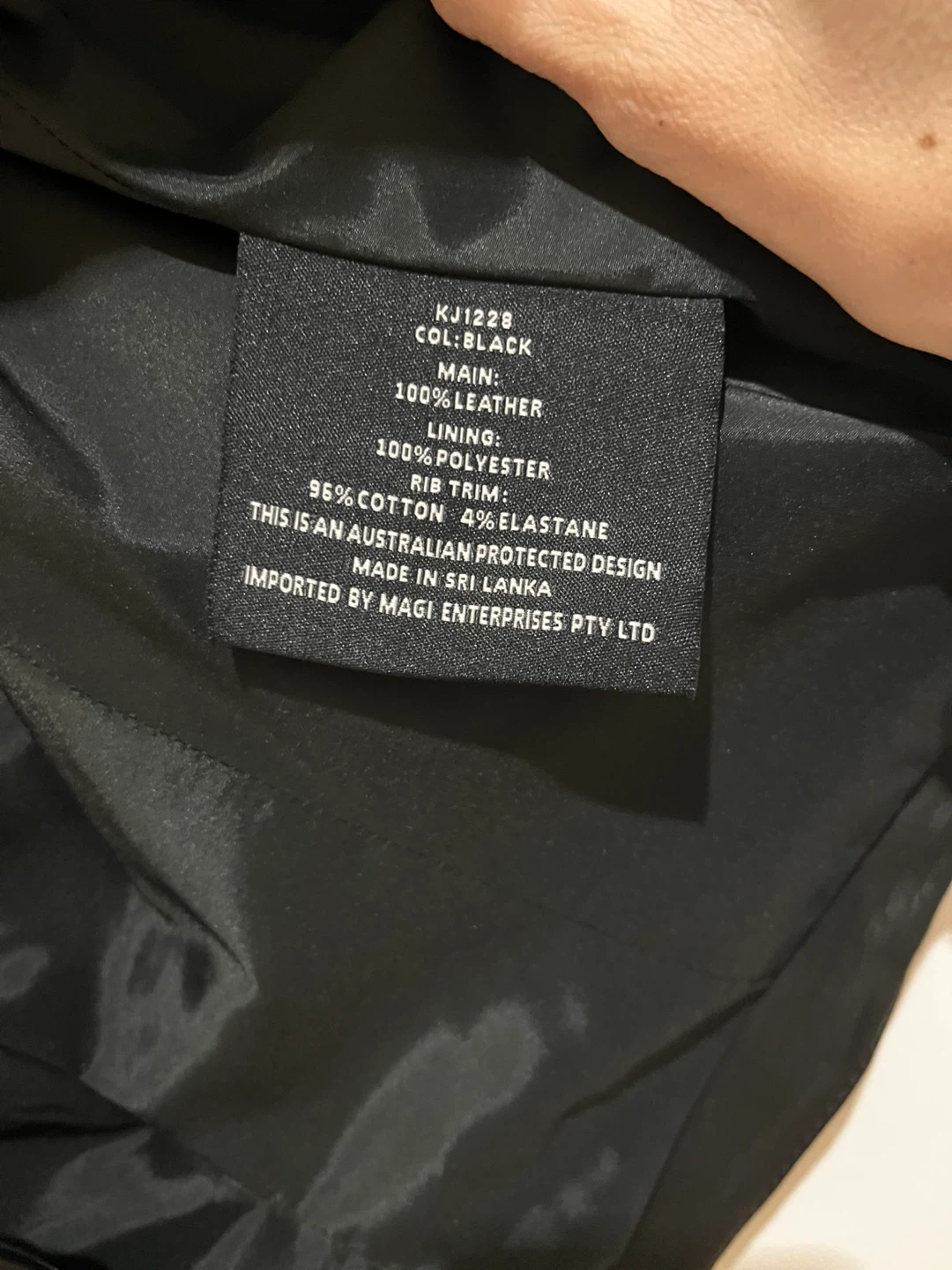 Kookai (Australia) Black Leather Jacket - XS - photo 5