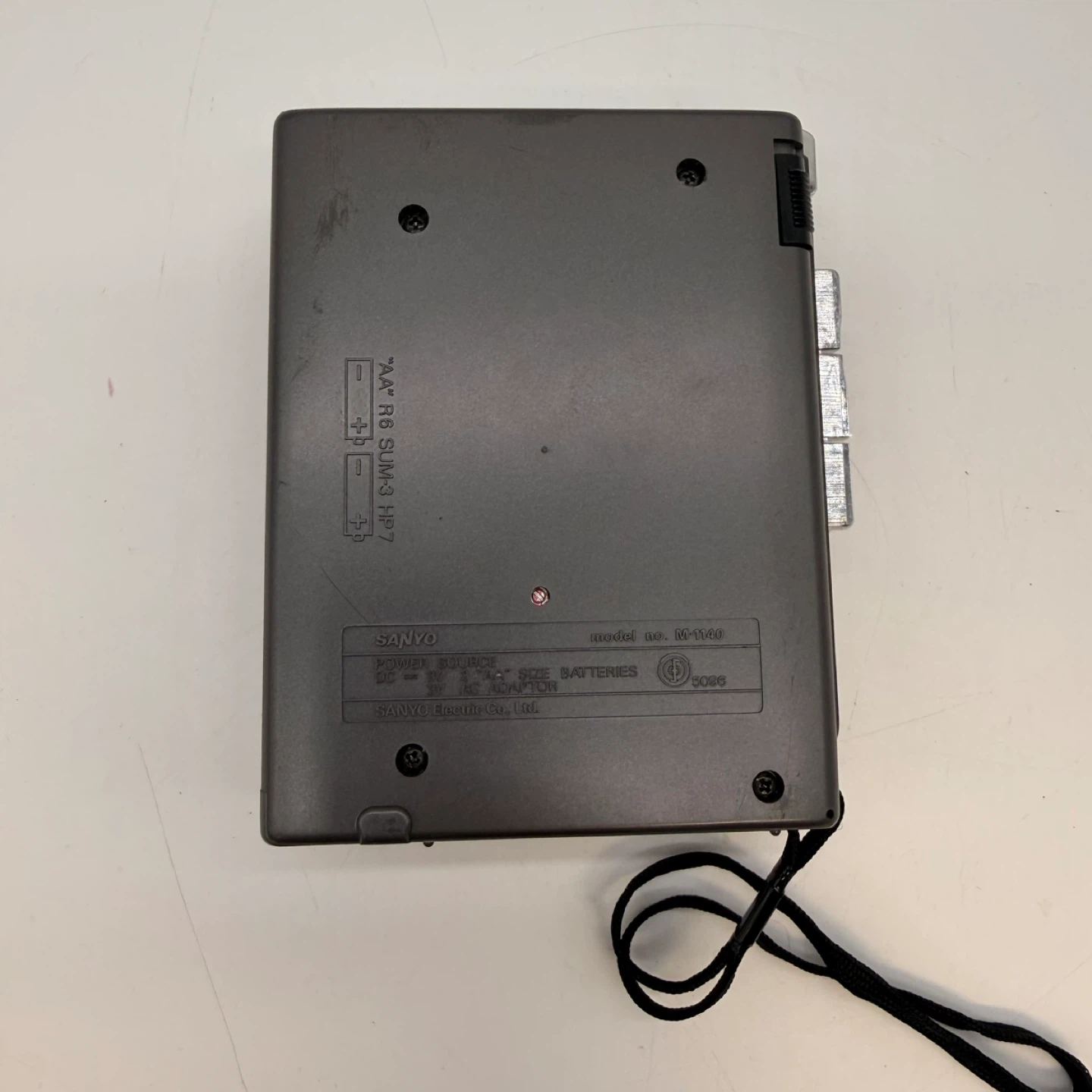 Sanyo M-1140 Voice Activated Cassette Recorder - photo 3