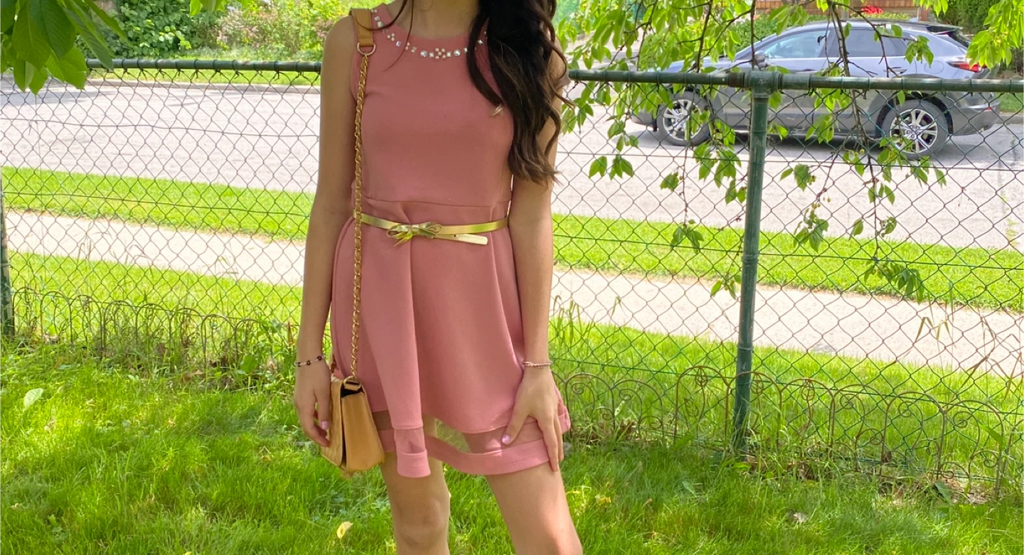 Pink dress - photo 2