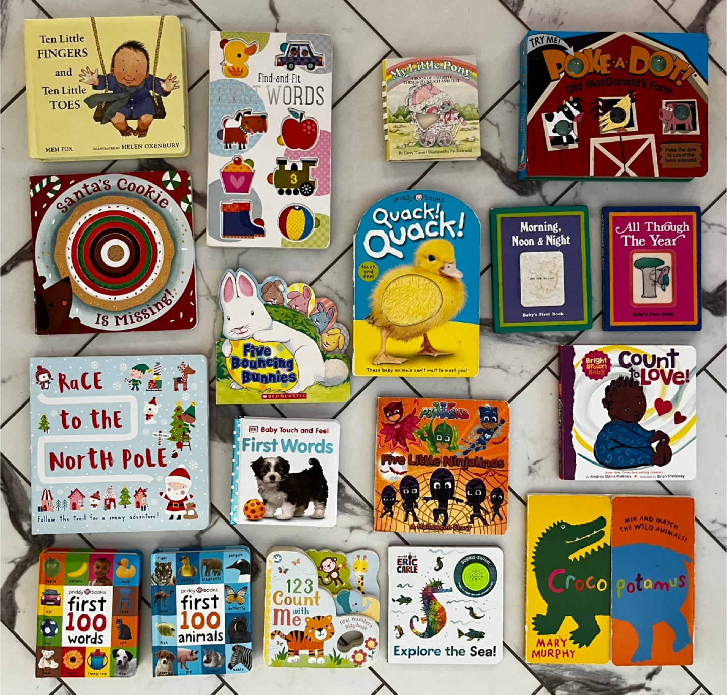 Baby Board Books Bundle