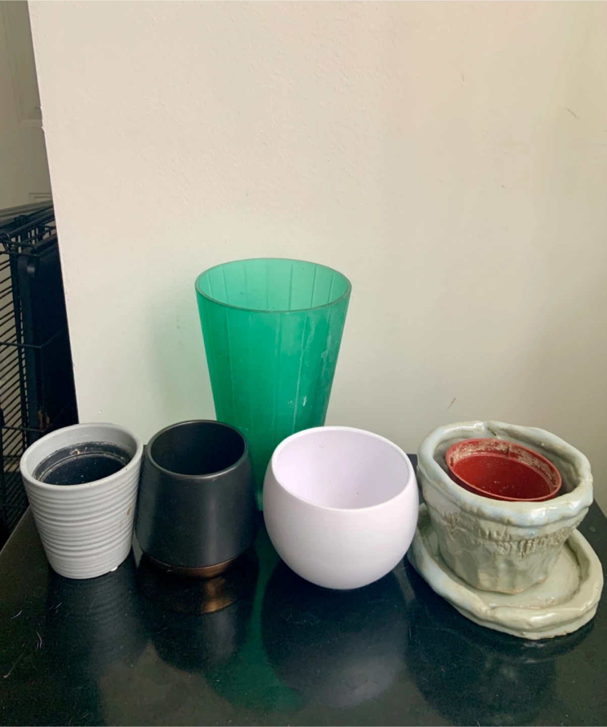 5 Assorted Plant Pots and Planters