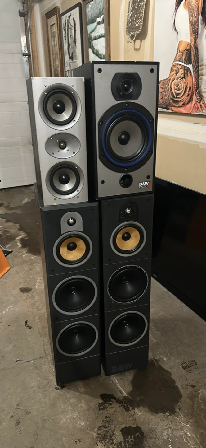 B&W DM Series Speakers