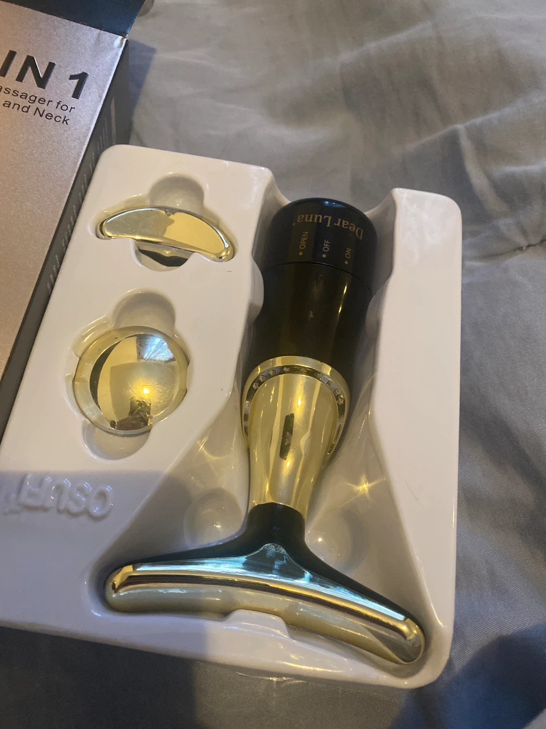 Dear Luna 3-in-1 Beauty Massager for Face and Neck - photo 2