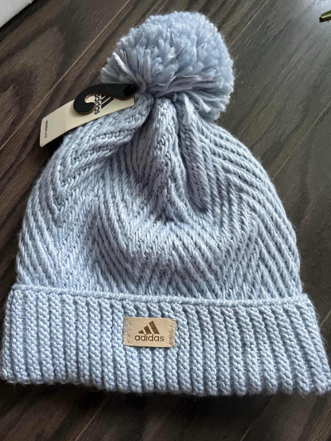 Adidas Women's Twilight 4 Ballie Beanie - Wonder Blue/White