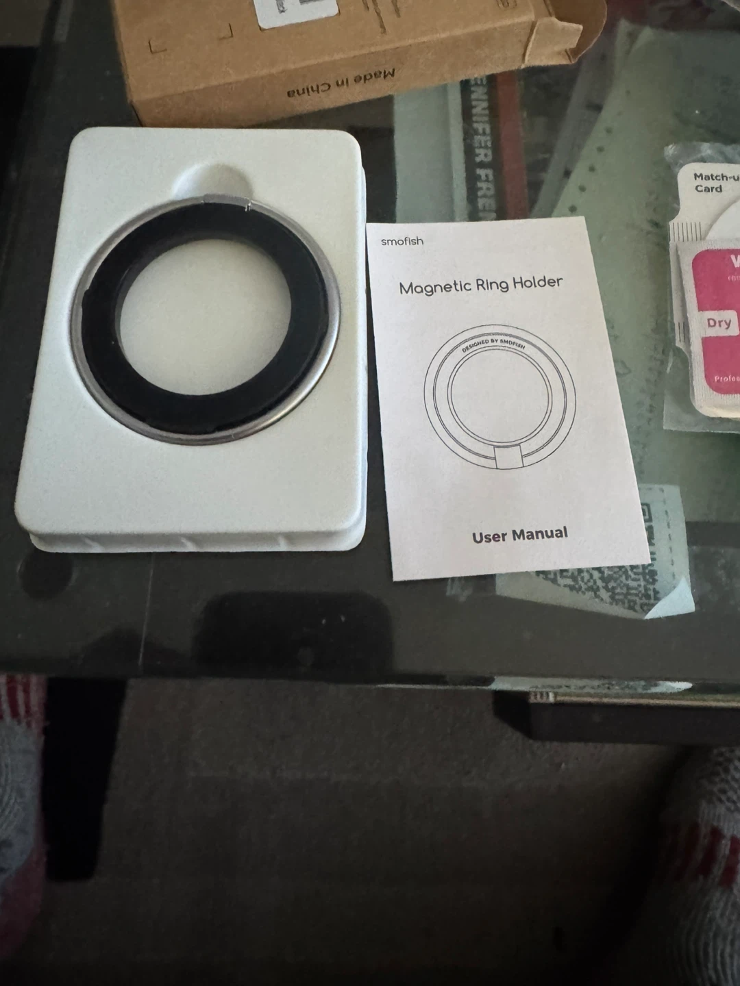 Smofish Magnetic Ring Holder for Phone