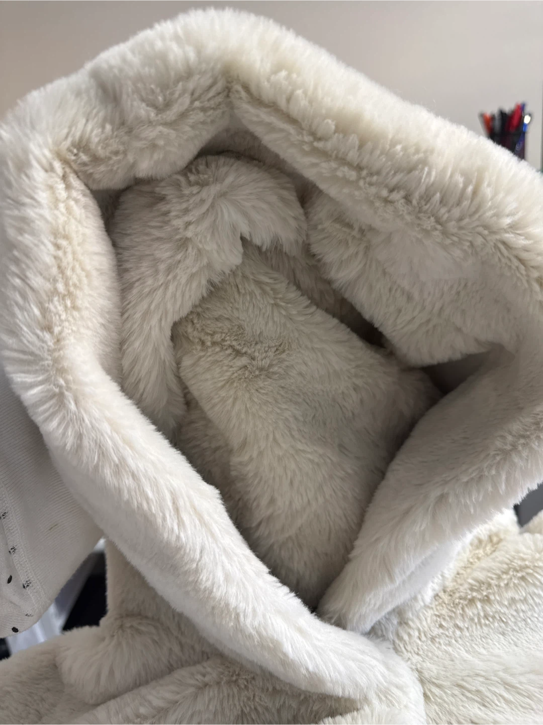 Zara Faux Fur Coat Size 11-12 CM 152 - photo 2
