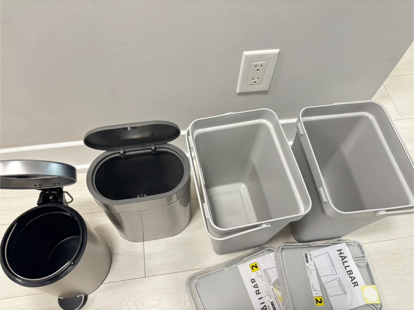 IKEA Trash and Recycling Bins - photo 2
