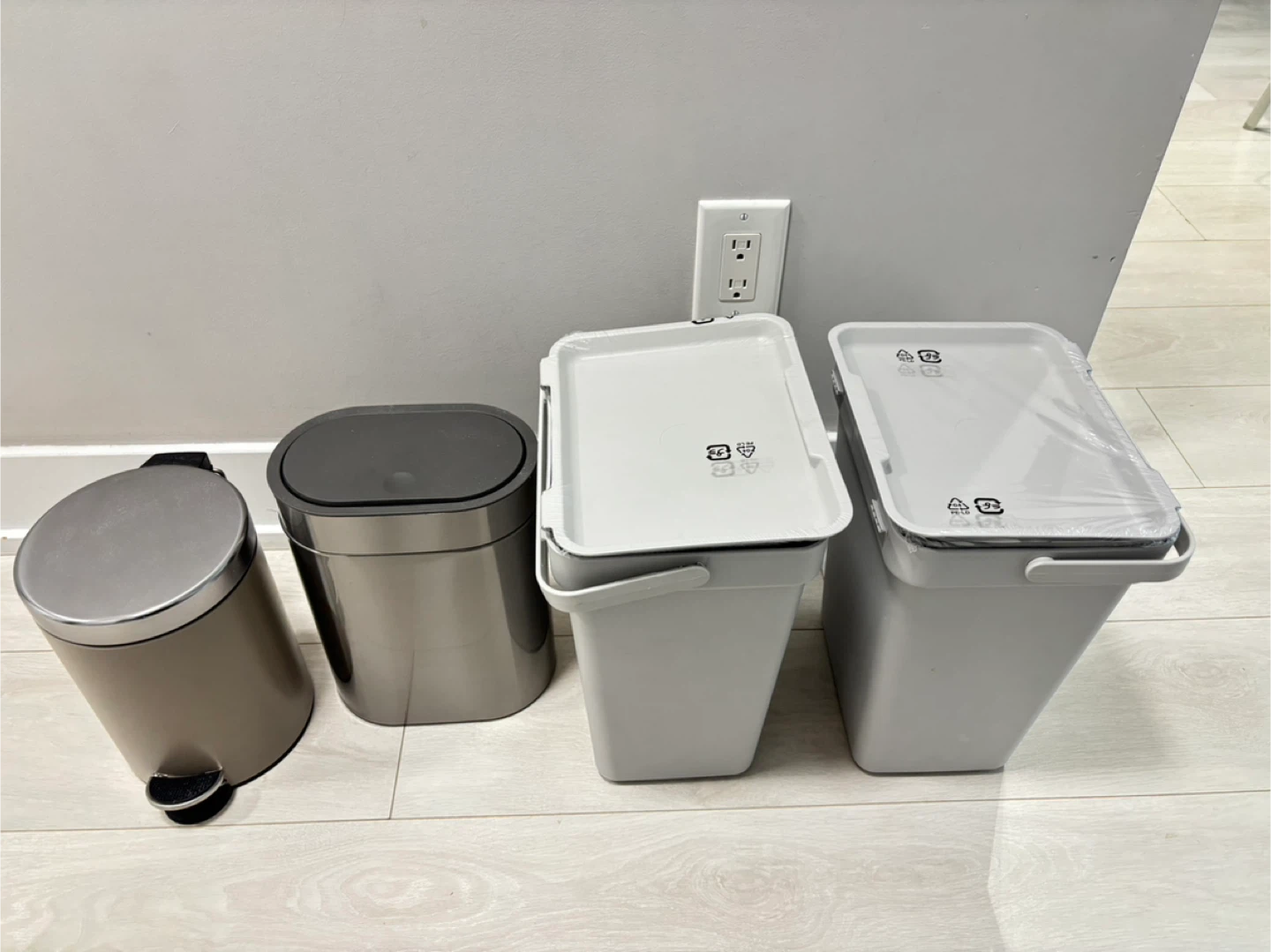IKEA Trash and Recycling Bins