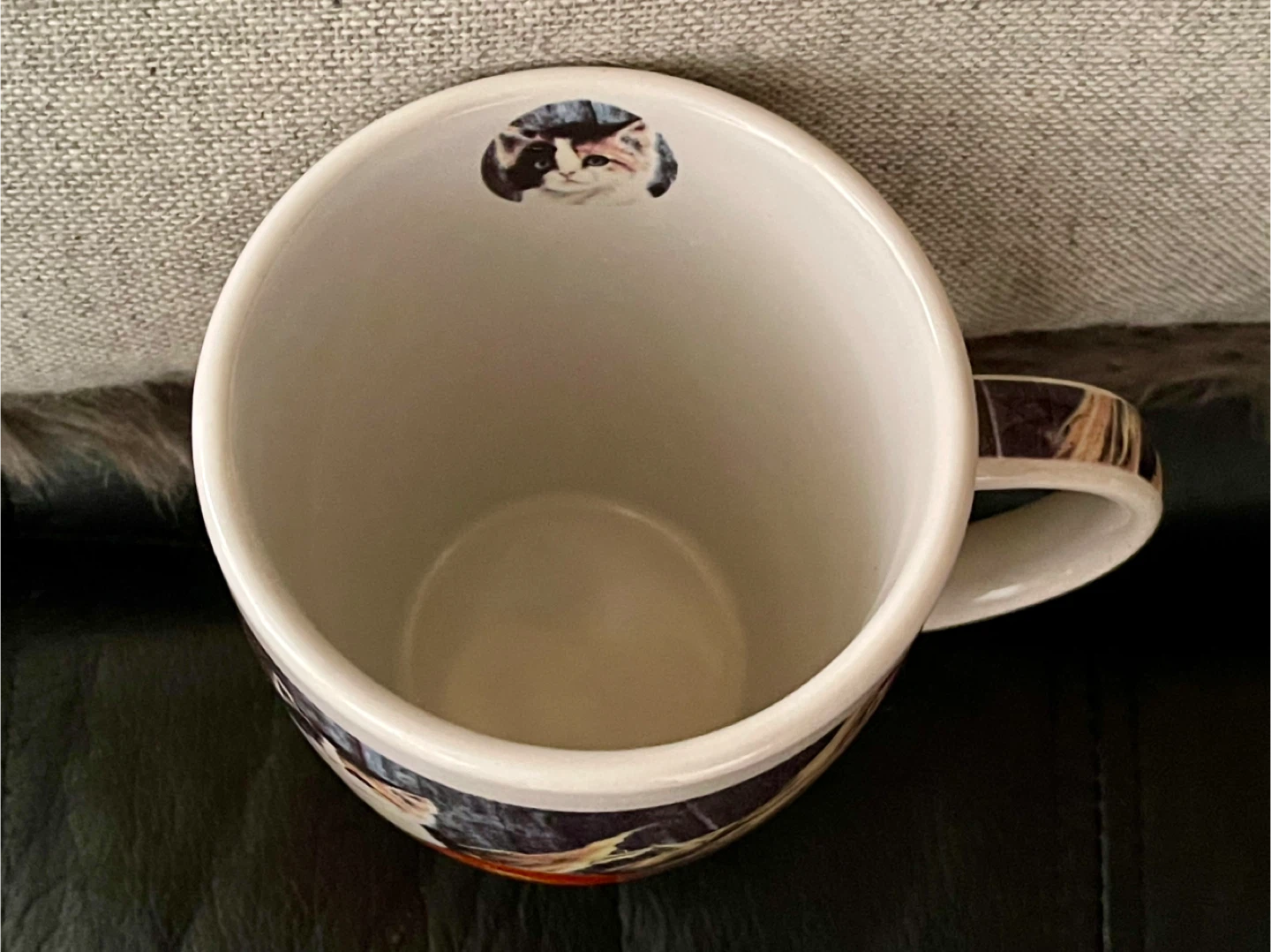 Halloween Kitten and Pumpkin Mug - photo 3