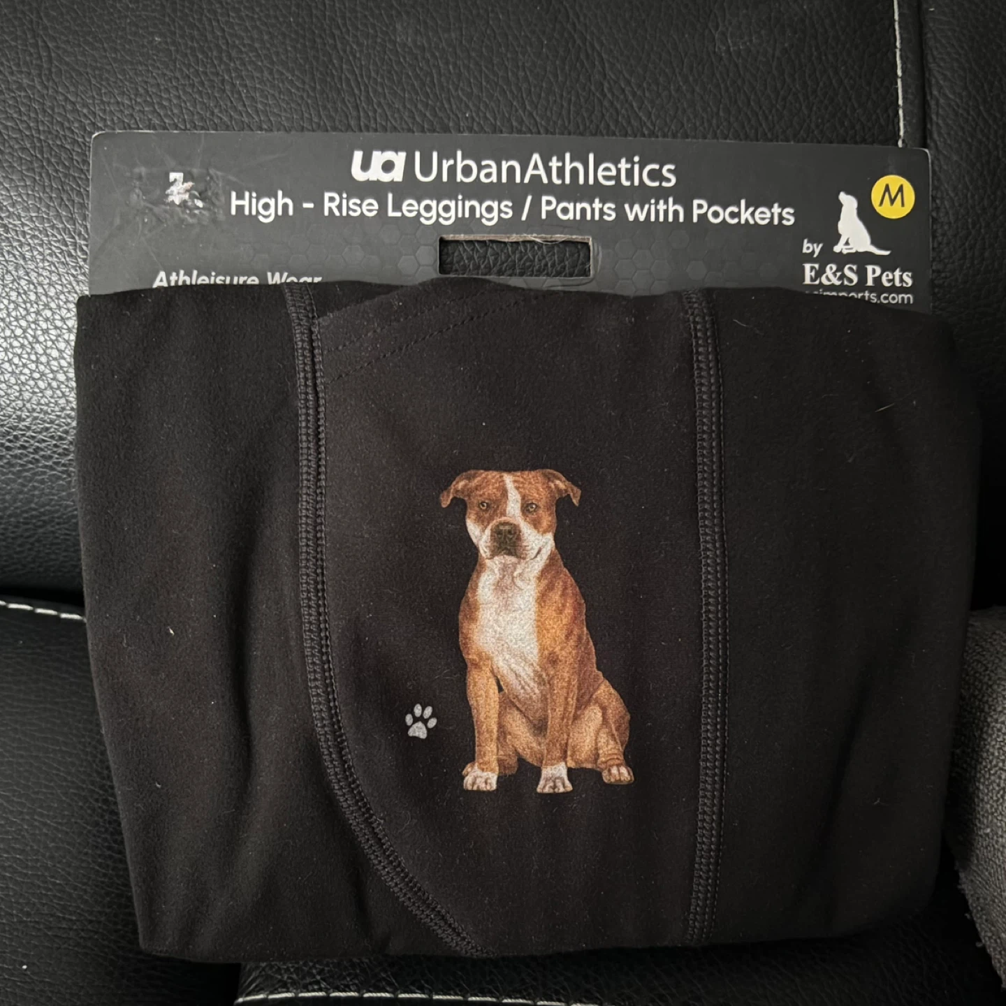 Urban Athletics High-Rise Leggings with Pockets - by E&S Pets