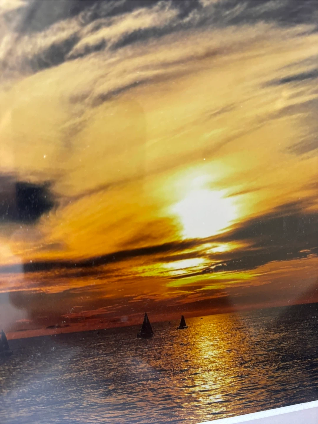 Framed Sunset Seascape Wall Art - photo 4