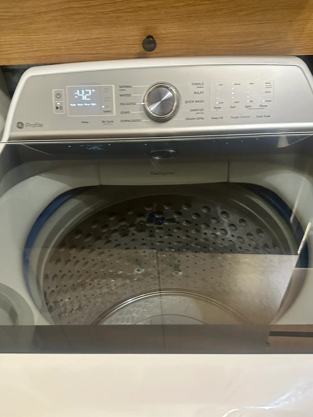 GE Profile Top Load Washing Machine - photo 2