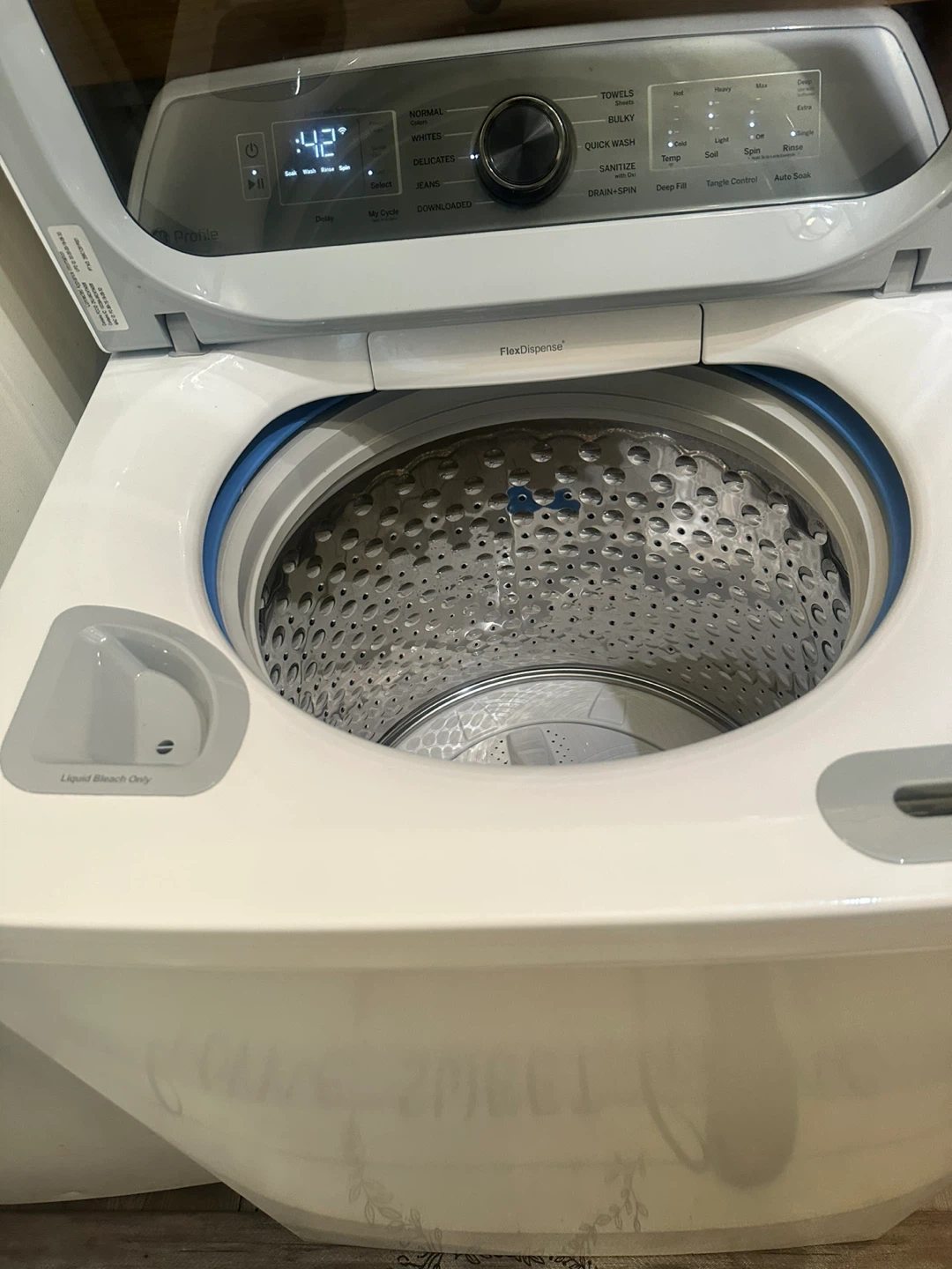 GE Profile Top Load Washing Machine - photo 5