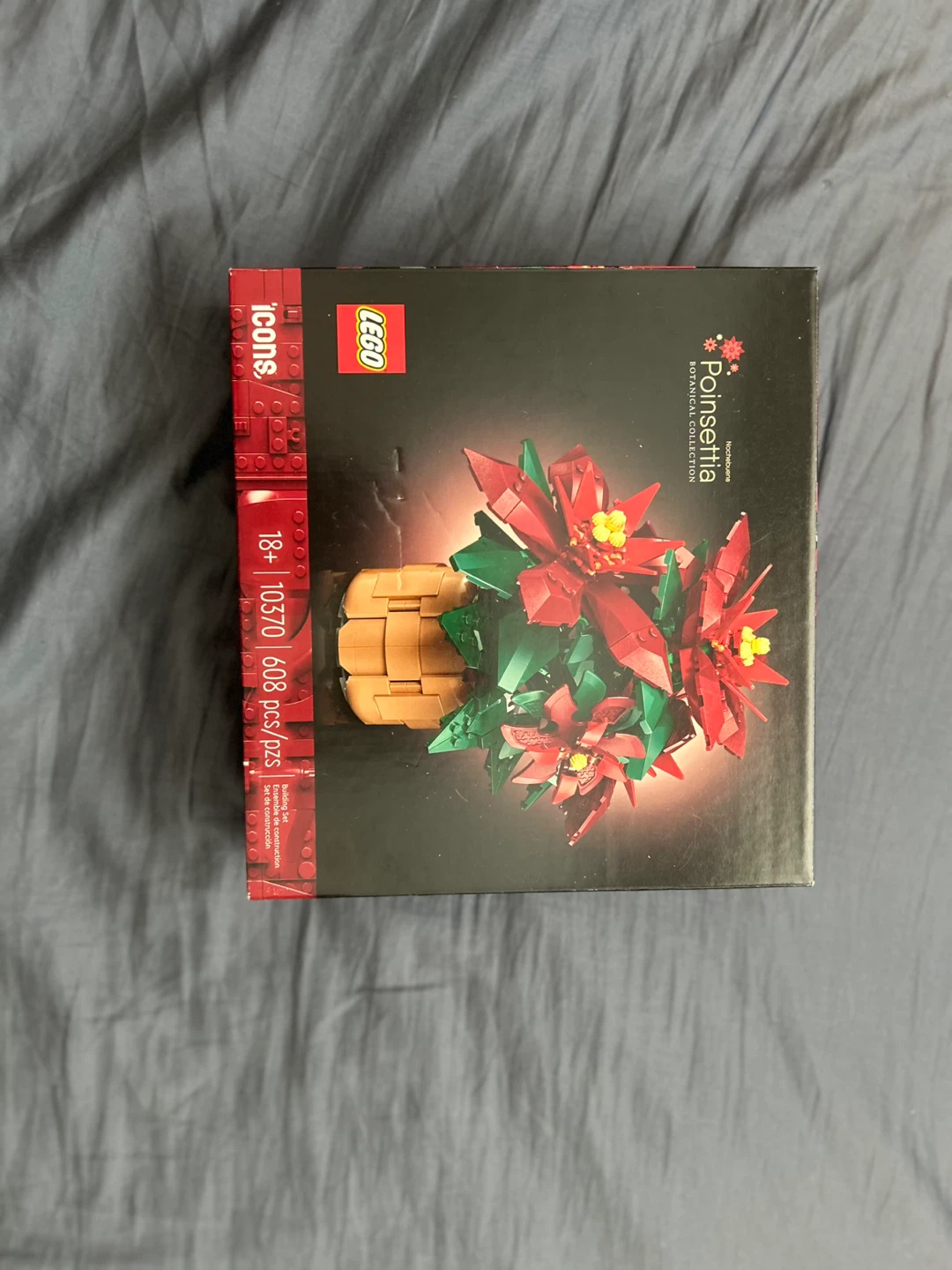 LEGO Icons Poinsettia Botanical Collection Building Set 10301