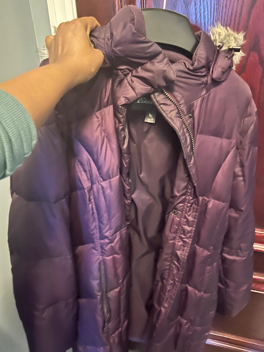 Eddie Bauer Puffer Jacket -5 to -15 clean, smoke free , pet free - photo 4