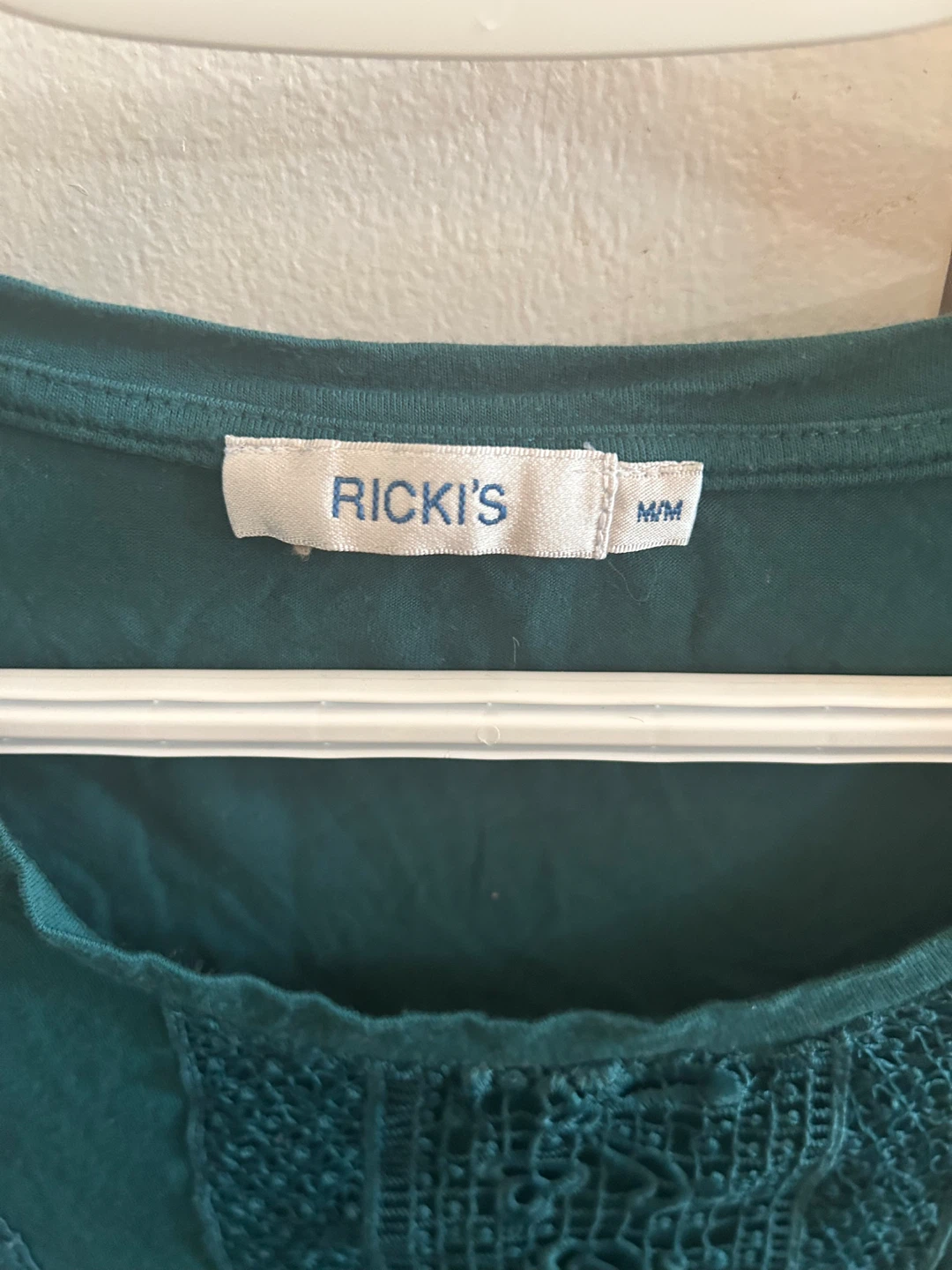 Ricki's Sleeveless Top - Teal M/M - photo 2