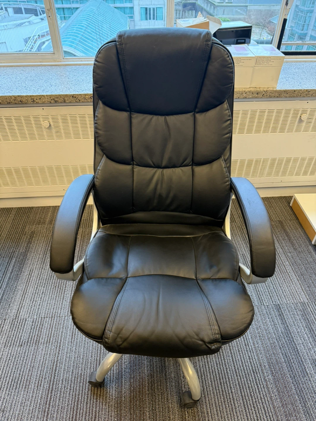 Comfortable PU Leather Office Chair Swivel