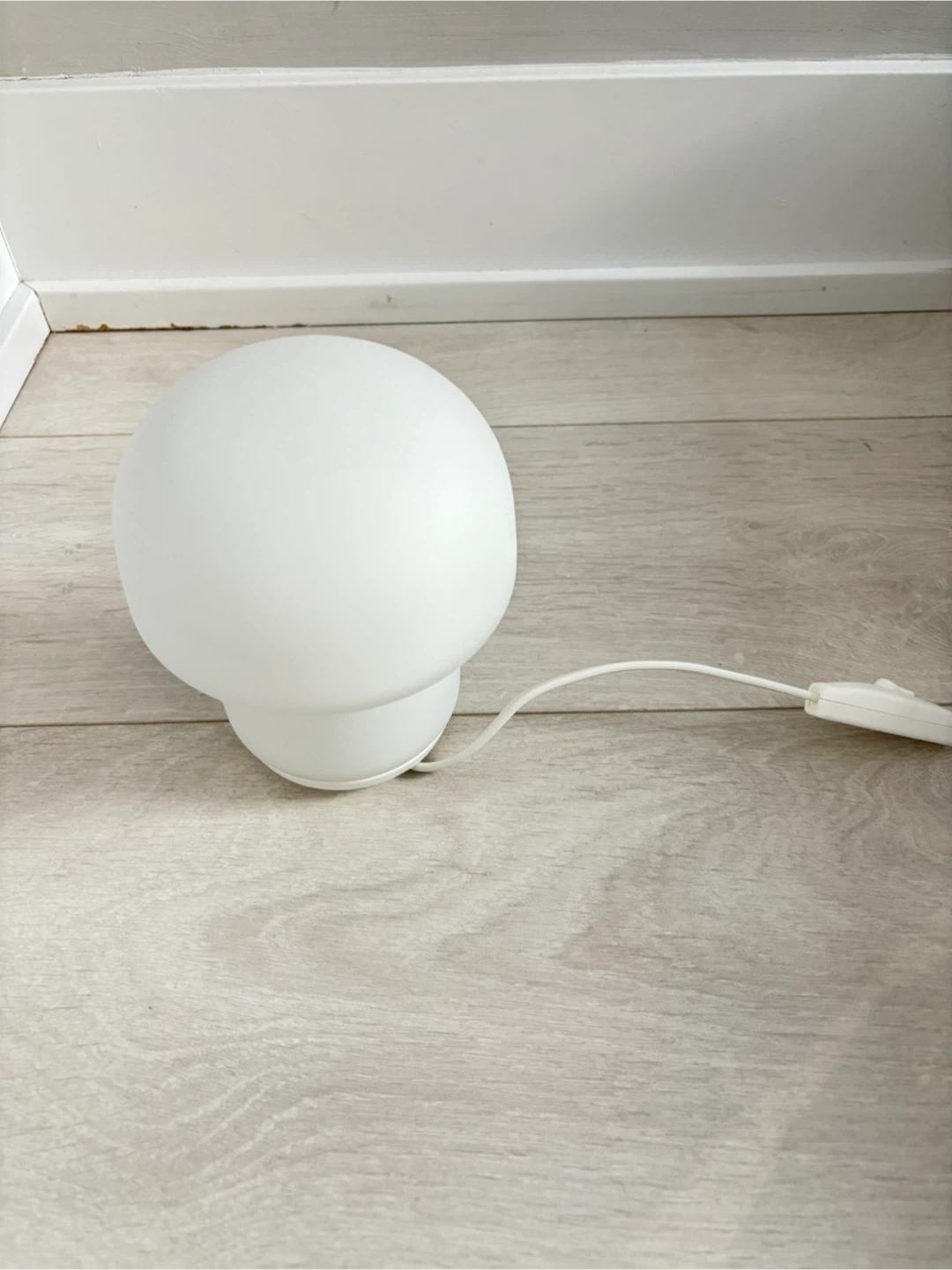 Frosted Glass Mushroom Lamp - photo 2