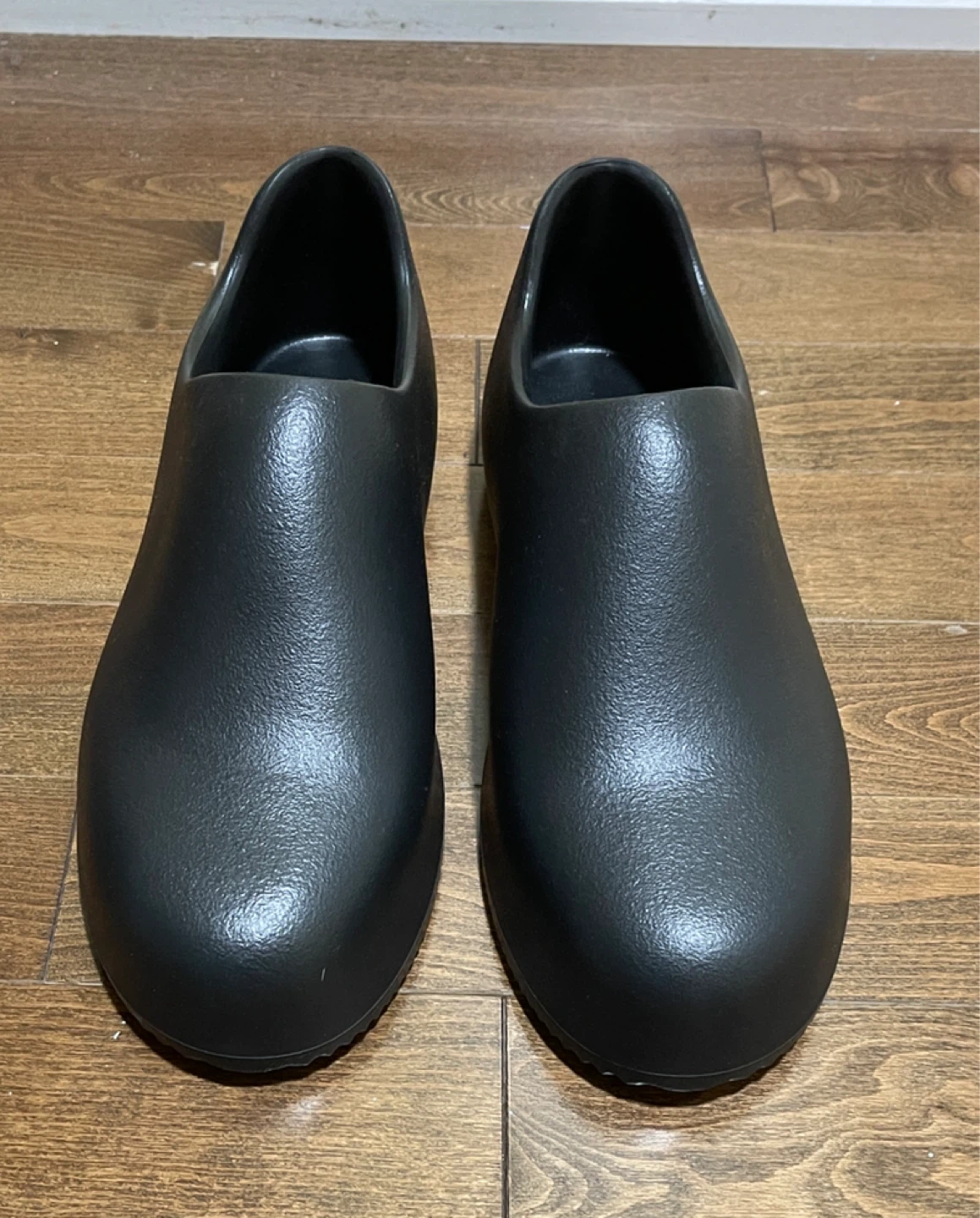 Yeezy SL02 Black Slip-On Clogs Size 12 - photo 3