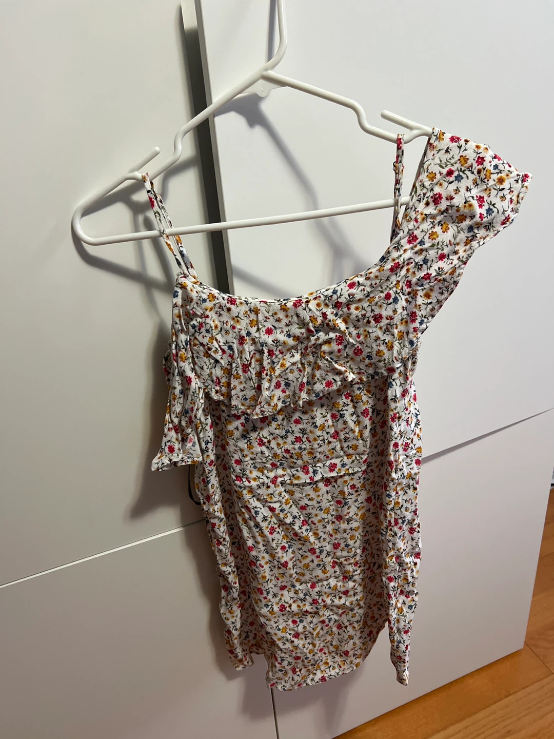 Floral Print Off-the-Shoulder Dress - photo 2