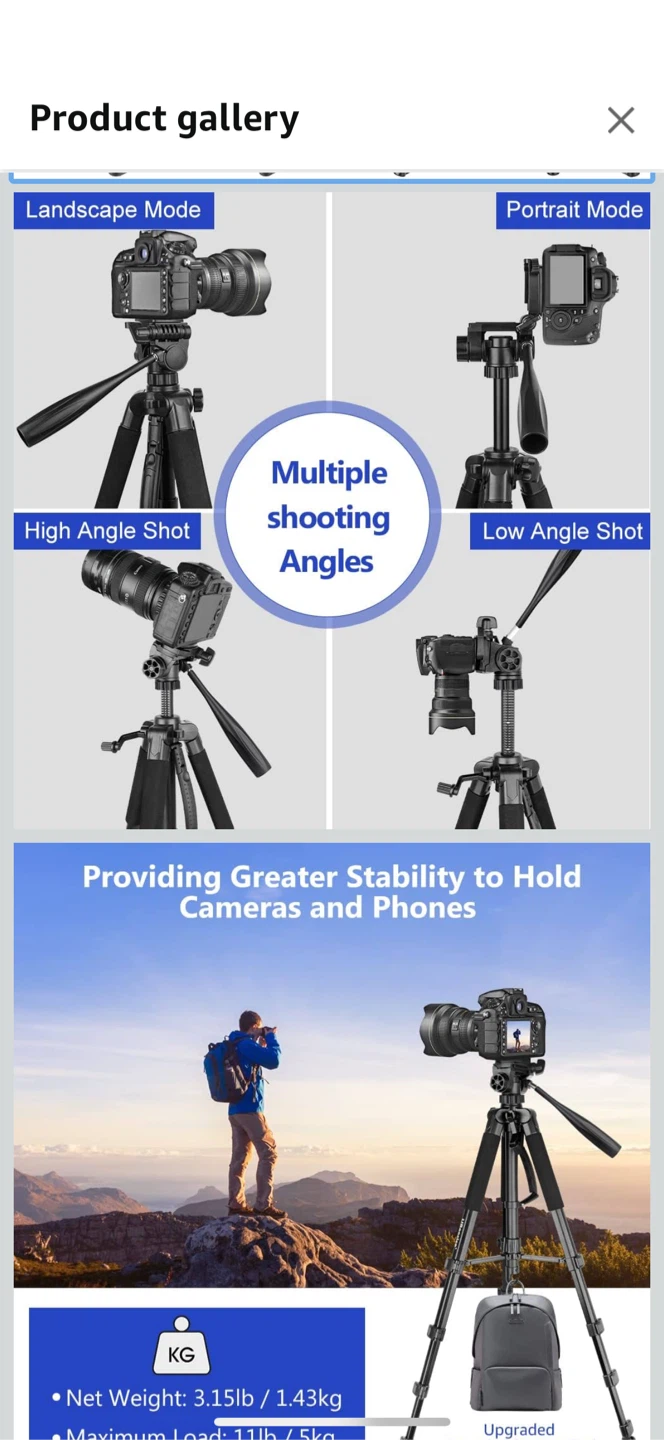 Tripod with Carrying Bag - photo 3