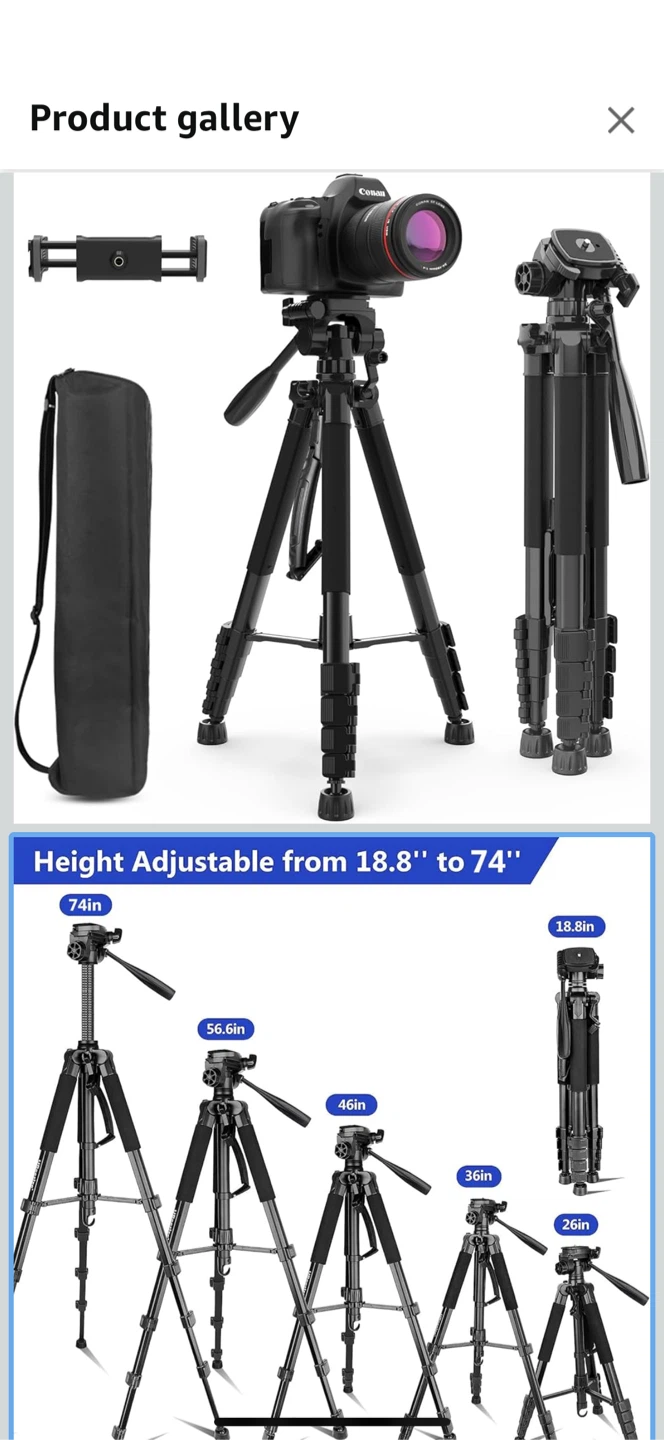 Tripod with Carrying Bag - photo 2