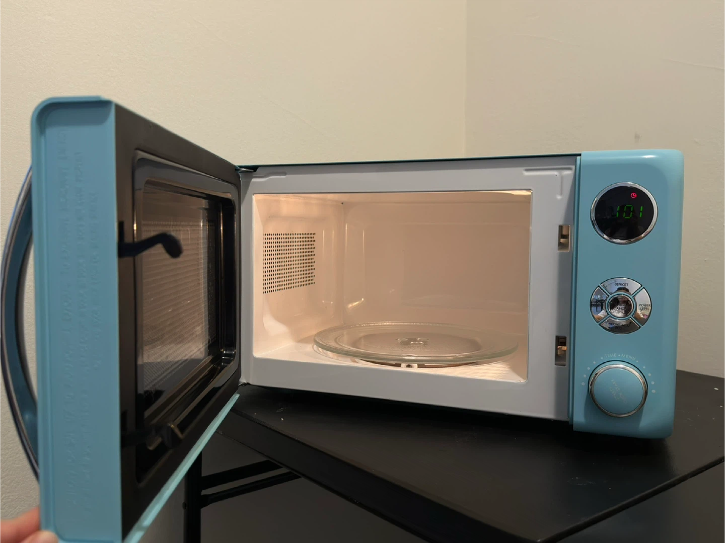 Galanz Retro Microwave - Light Blue - photo 4