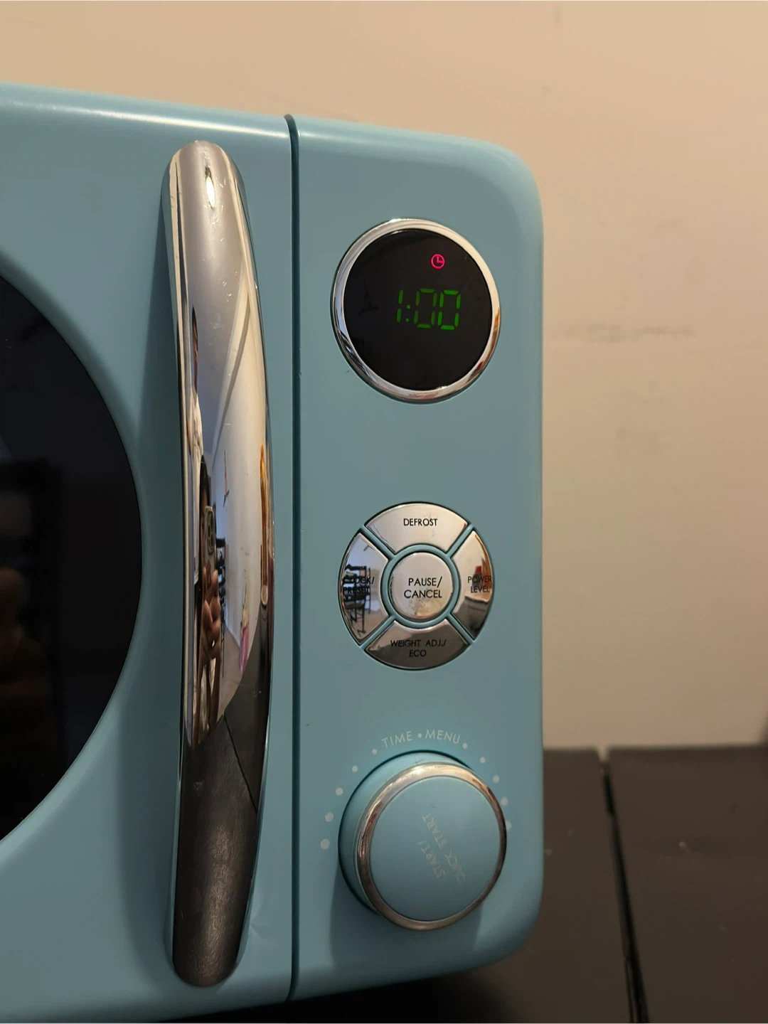 Galanz Retro Microwave - Light Blue - photo 3