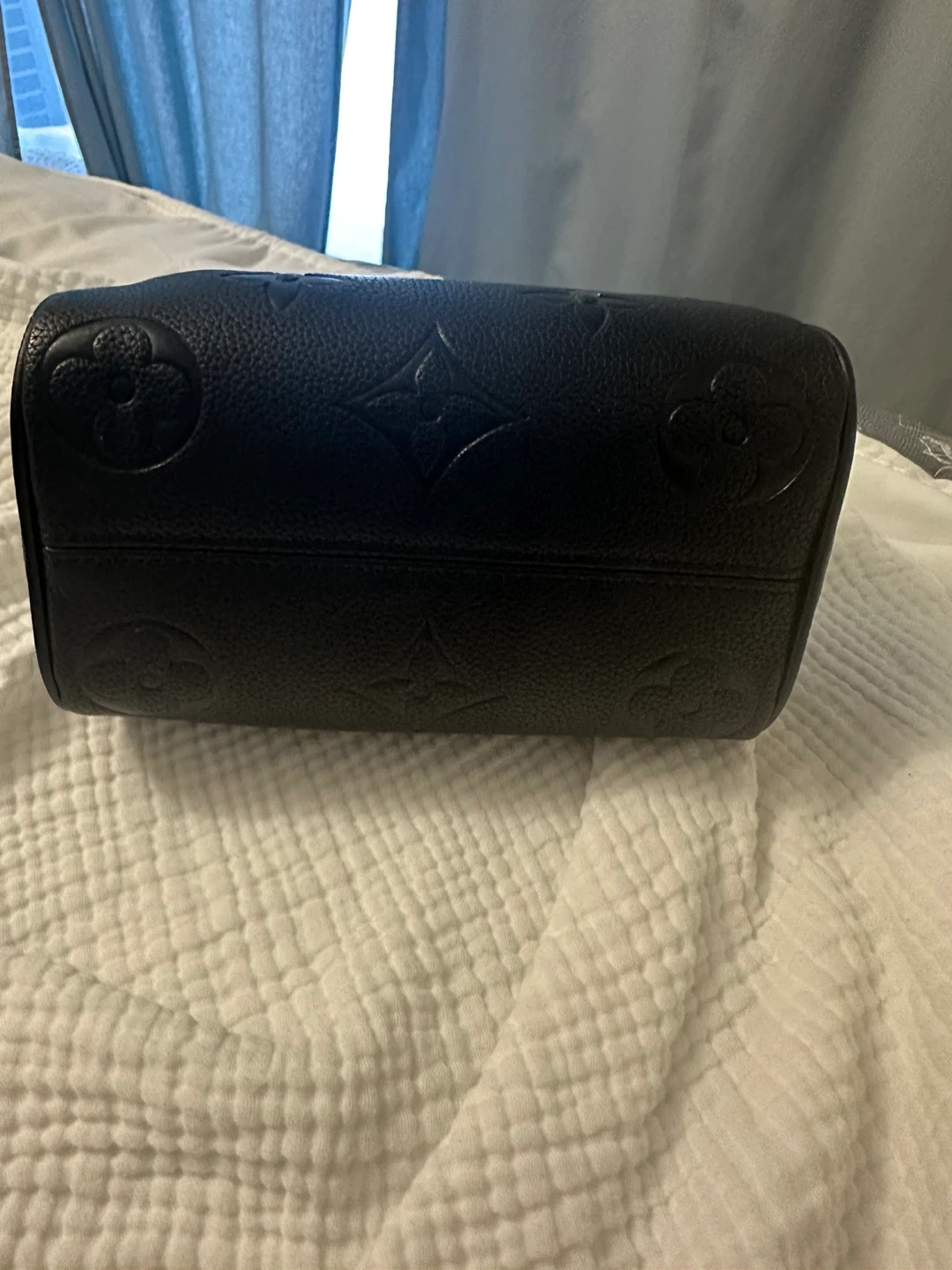 Black Monogram Empreinte Leather Bag - photo 3