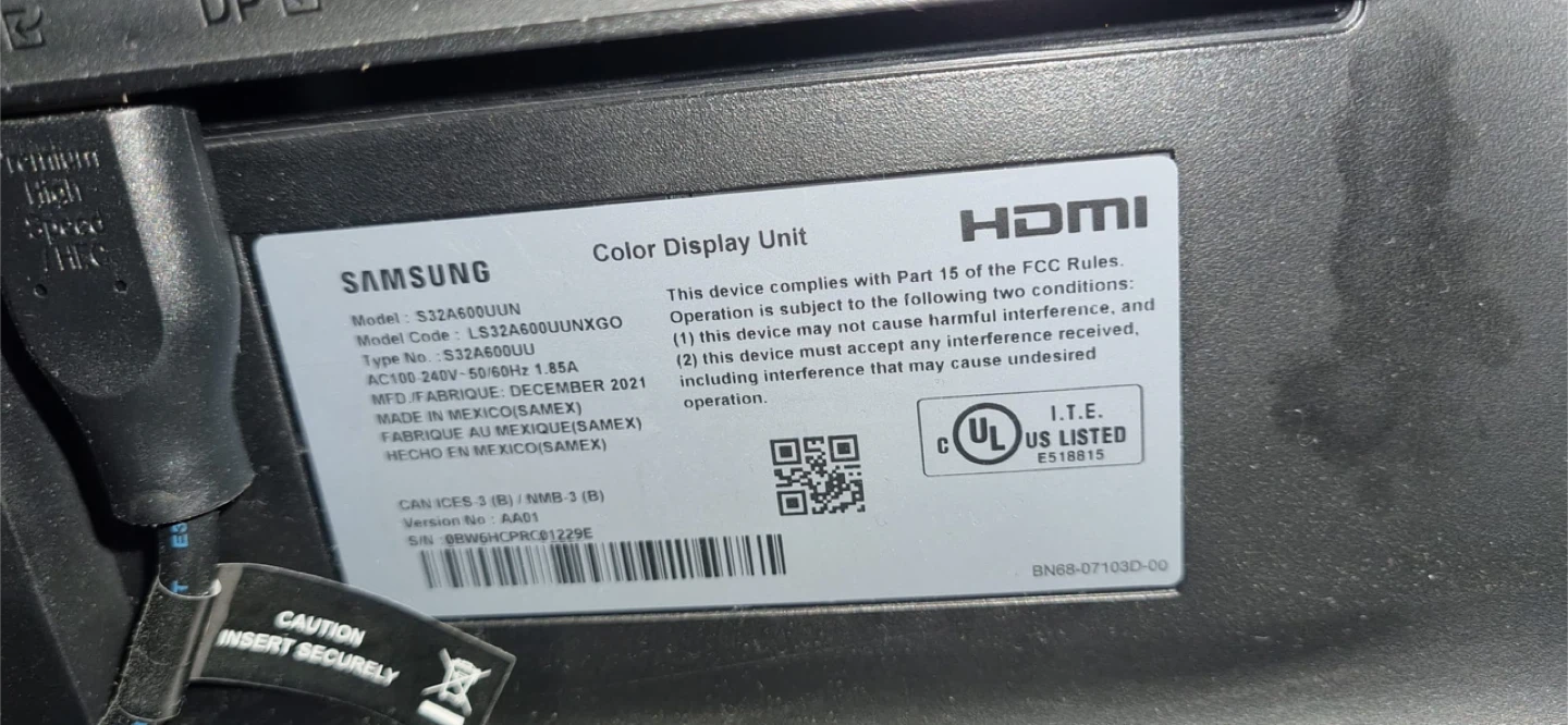 Samsung S32A600UUN 32" Monitor - photo 2