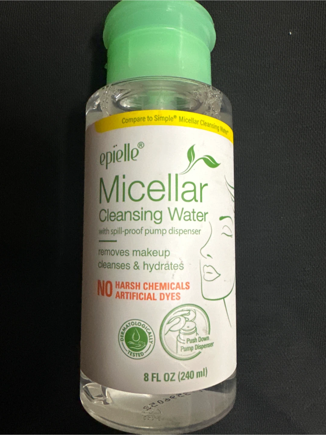 epielle Micellar Cleansing Water 8 FL OZ (240 ml)
