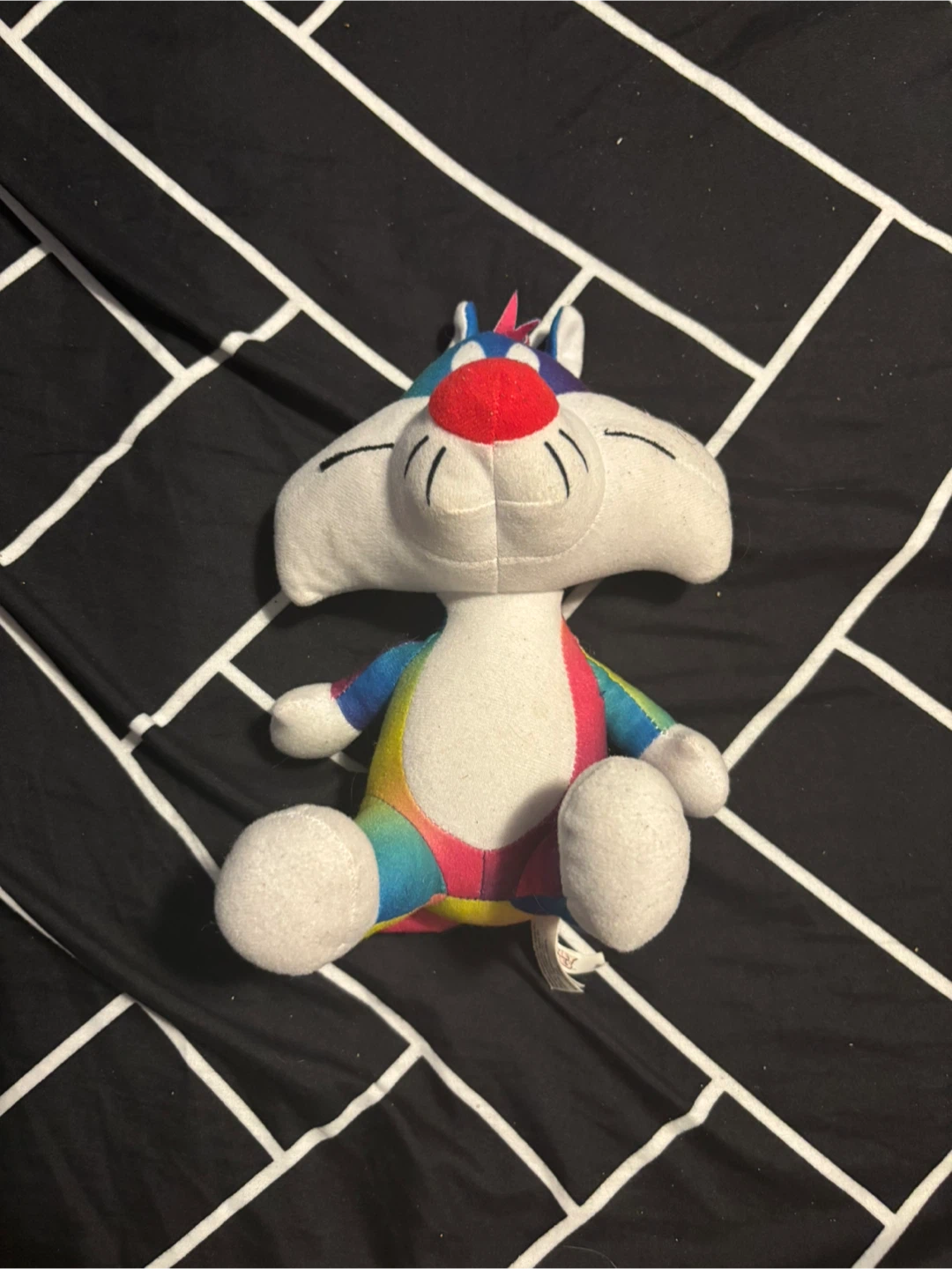 Rainbow Cat Plush Toy