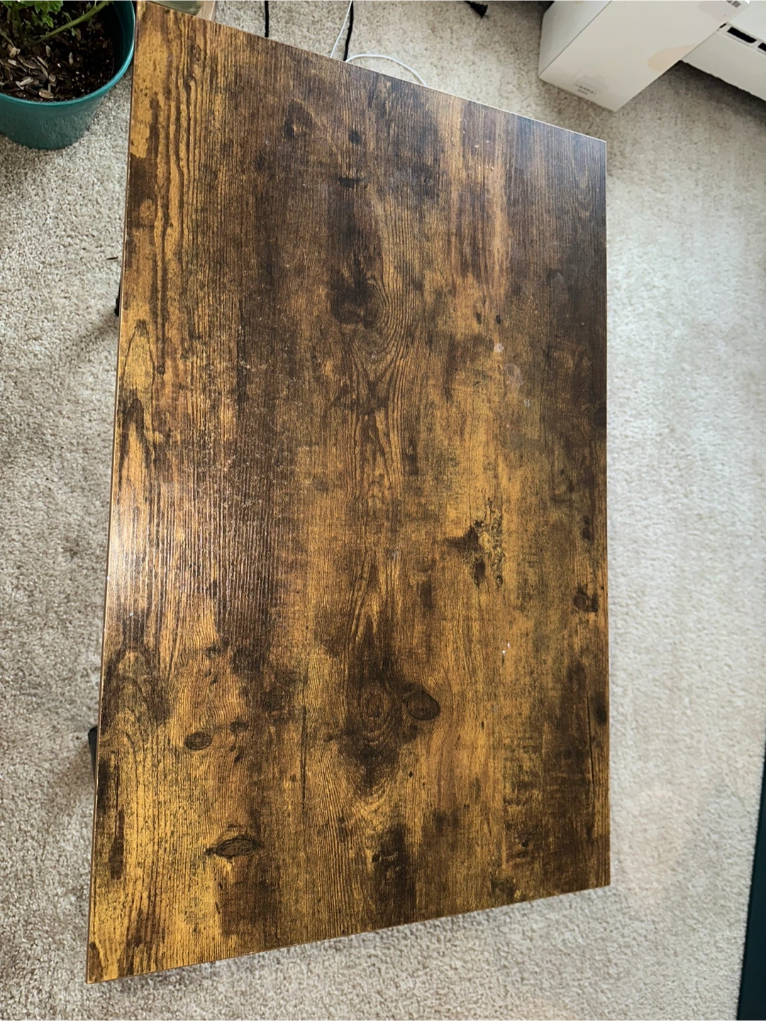Rustic Wood Top Coffee Table - photo 2