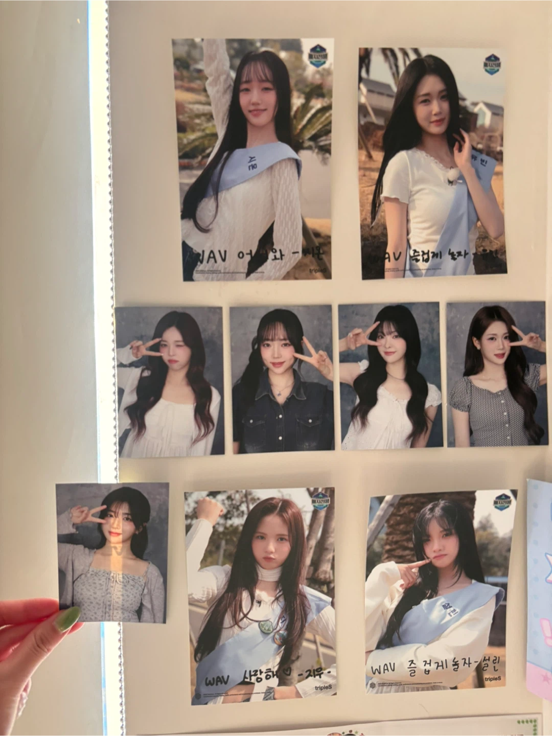 tripleS K-Pop Post Cards (from A LIVE 25)