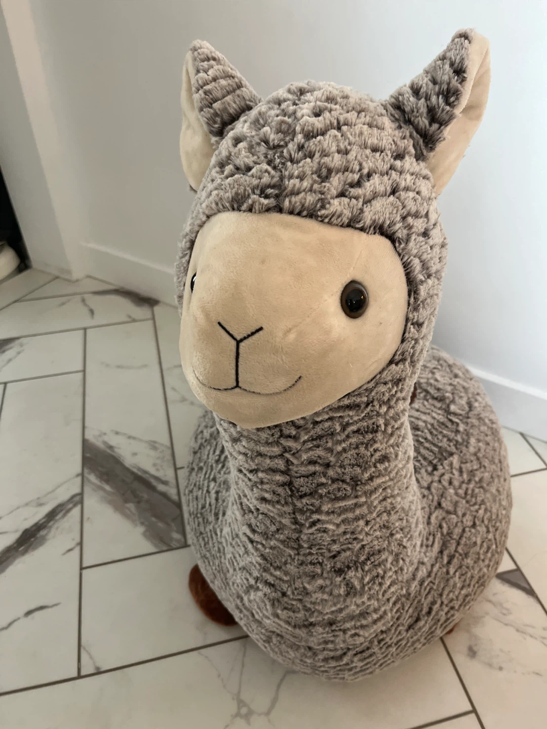 Plush Llama Stool / Seat - photo 2