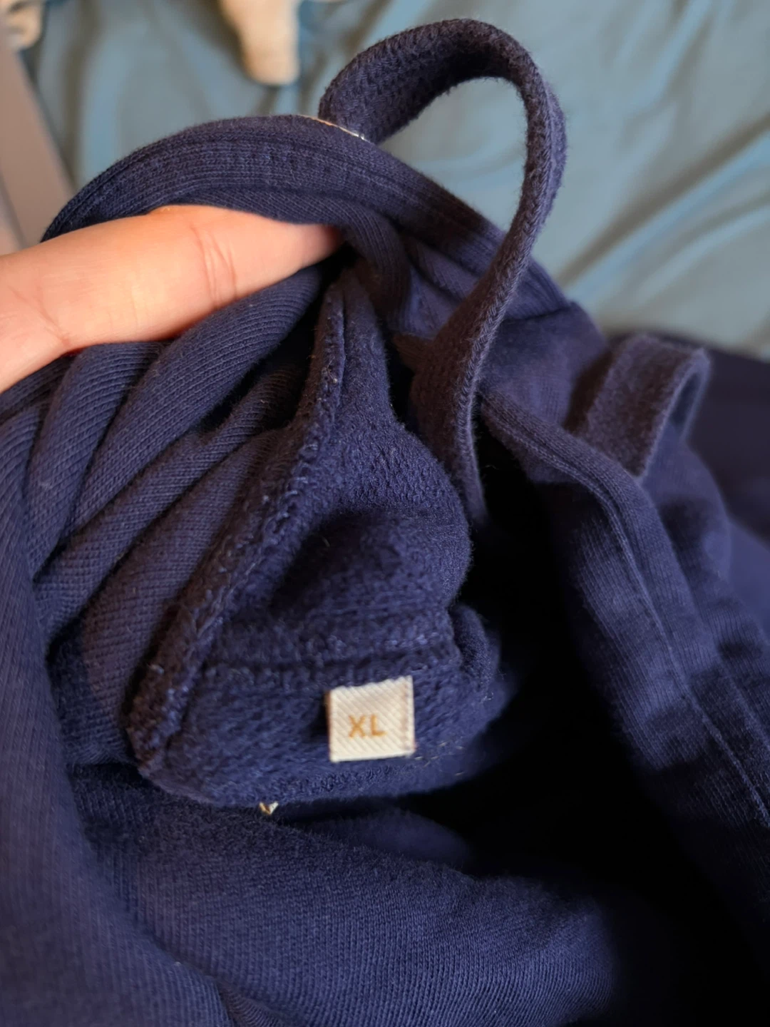 Jack & Jones Originals Navy Blue Hoodie - Size XL - photo 4