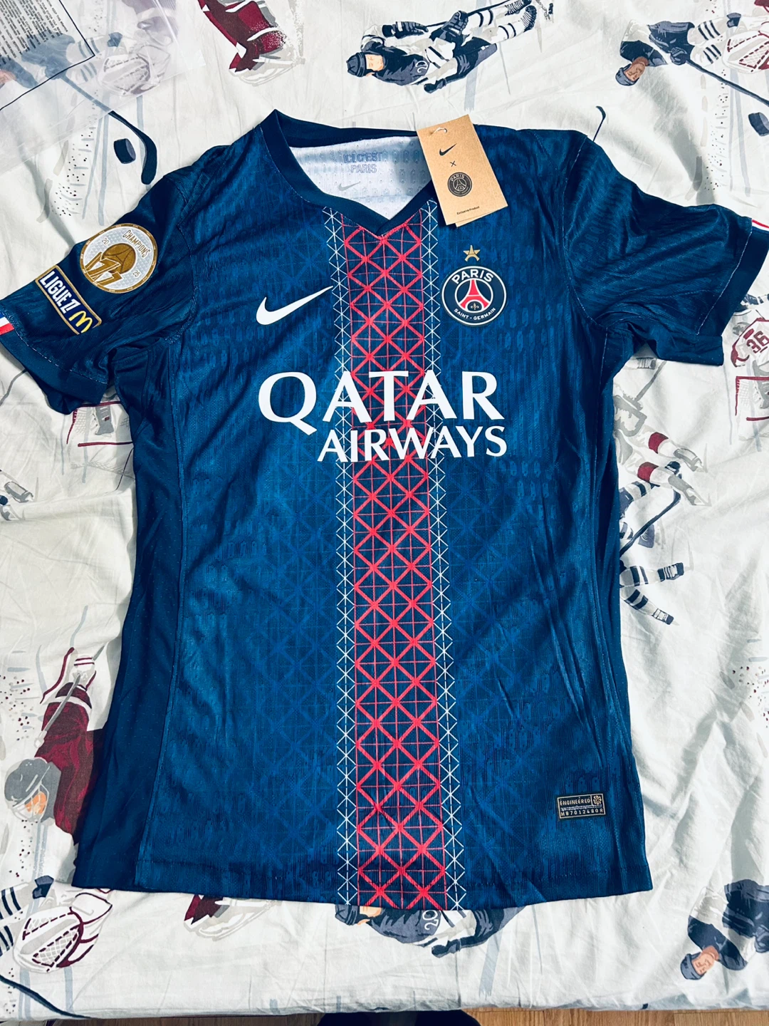 Paris Saint-Germain D. Doué #14 Soccer Jersey