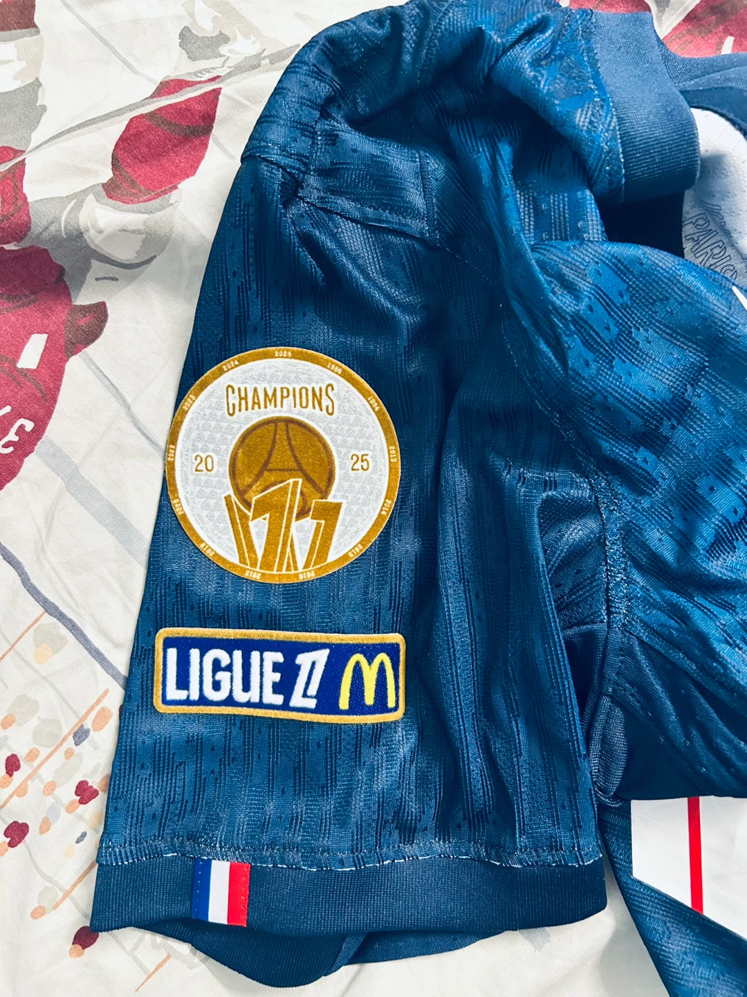 Paris Saint-Germain D. Doué #14 Soccer Jersey - photo 4